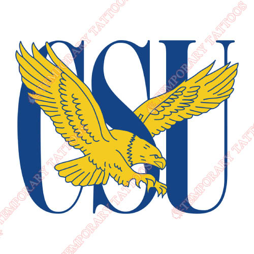 Coppin State Eagles Customize Temporary Tattoos Stickers NO.4189